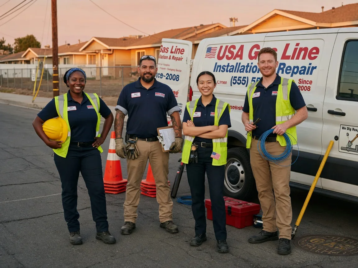 Gas Line Installation company in South Carolina